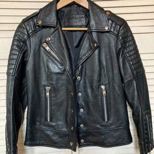 Soft supple leather Classic Moto Jacket